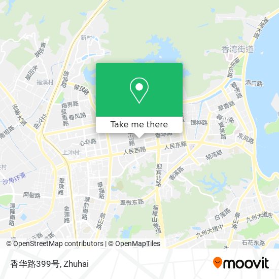 香华路399号 map