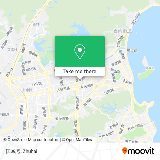 国威号 map