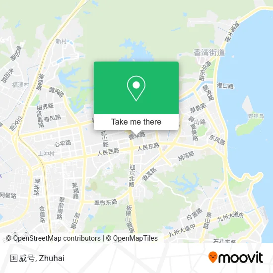 国威号 map