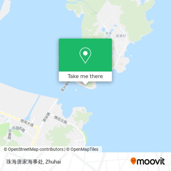 珠海唐家海事处 map