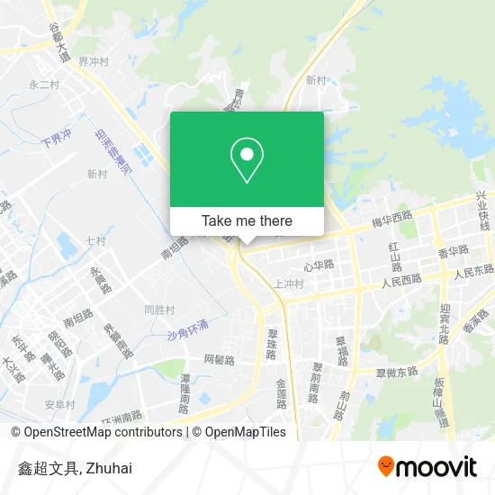 鑫超文具 map
