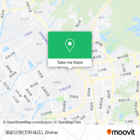 潮卤日报(万科城店) map
