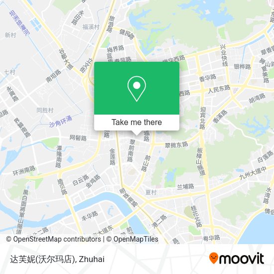 达芙妮(沃尔玛店) map