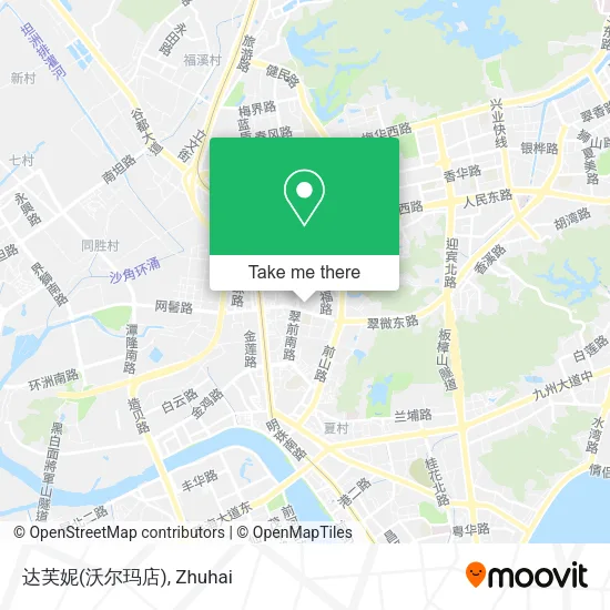 达芙妮(沃尔玛店) map