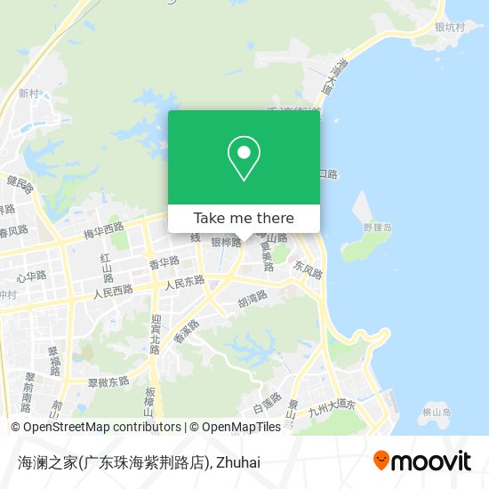 海澜之家(广东珠海紫荆路店) map