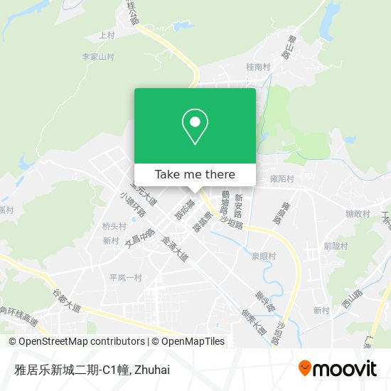 雅居乐新城二期-C1幢 map