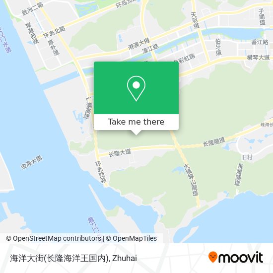 海洋大街(长隆海洋王国内) map