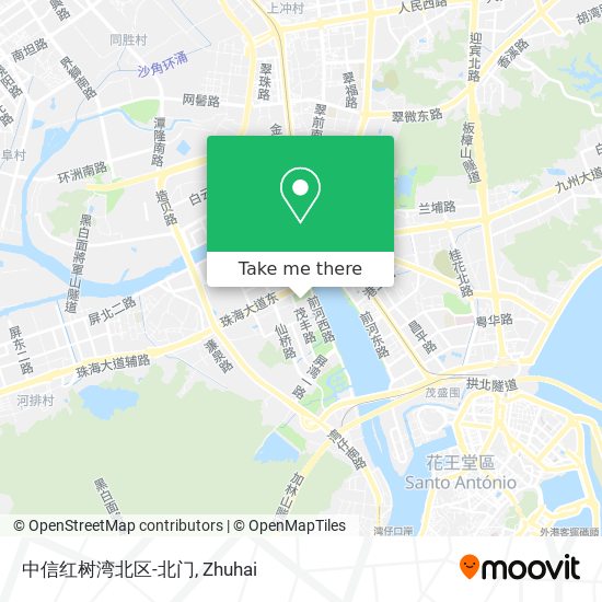 中信红树湾北区-北门 map