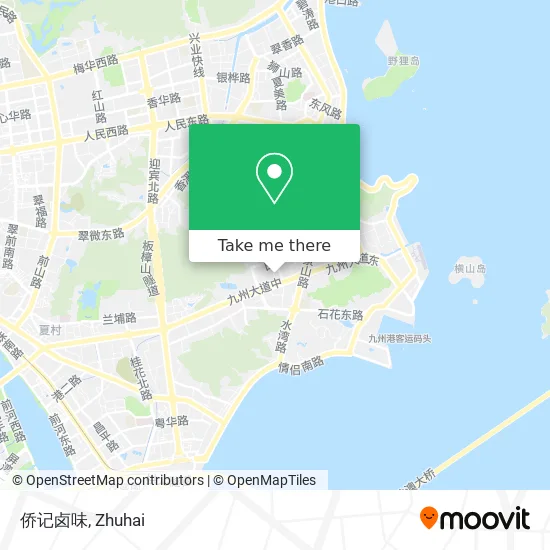侨记卤味 map
