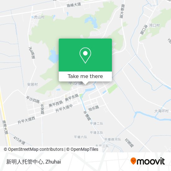 新明人托管中心 map