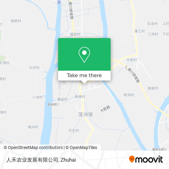 人禾农业发展有限公司 map