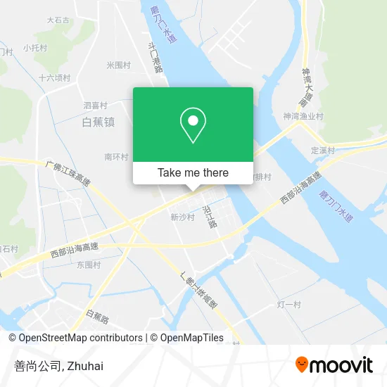 善尚公司 map