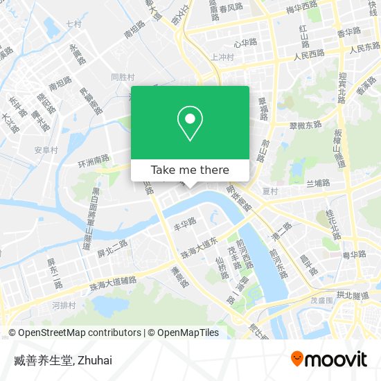 臧善养生堂 map