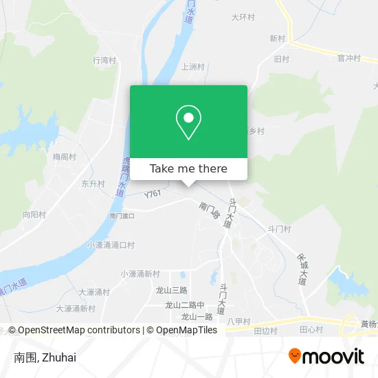 南围 map