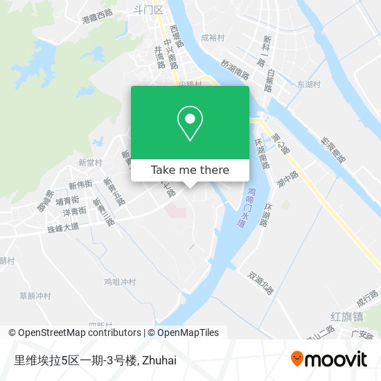 里维埃拉5区一期-3号楼 map