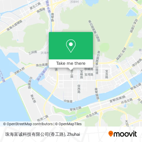 珠海富诚科技有限公司(香工路) map