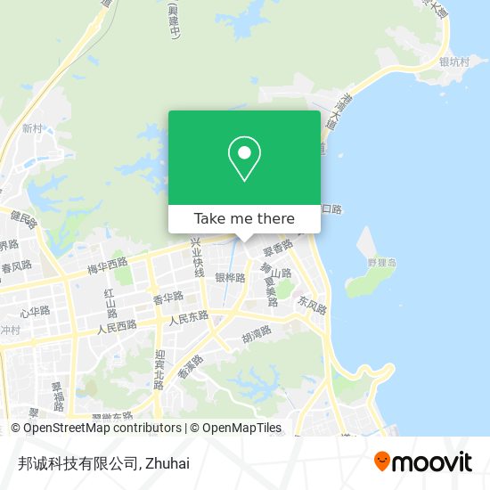 邦诚科技有限公司 map