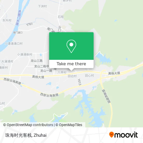 珠海时光客栈 map