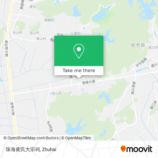 珠海黄氏大宗祠 map