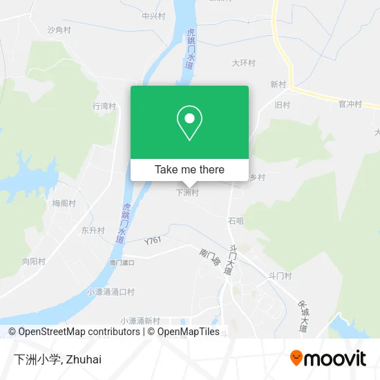 下洲小学 map
