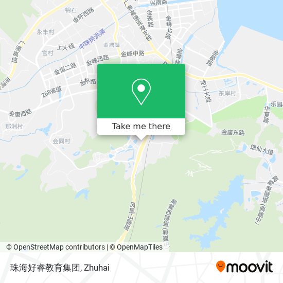 珠海好睿教育集团 map