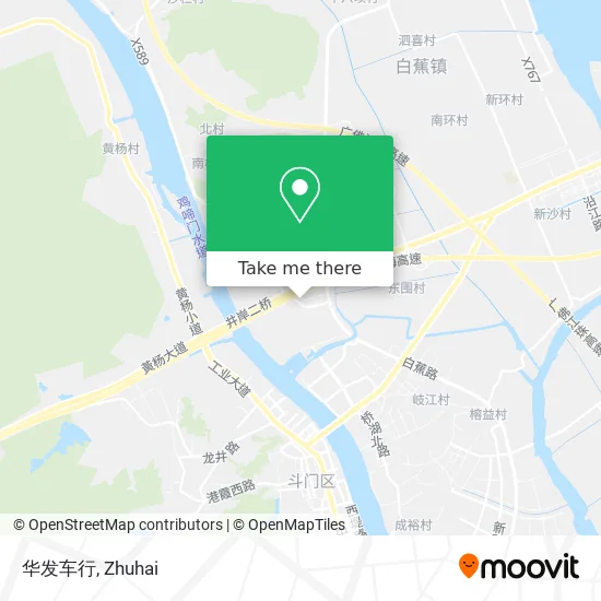 华发车行 map