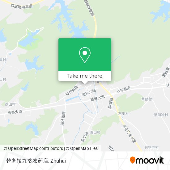 乾务镇九爷农药店 map