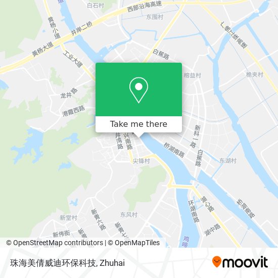 珠海美倩威迪环保科技 map