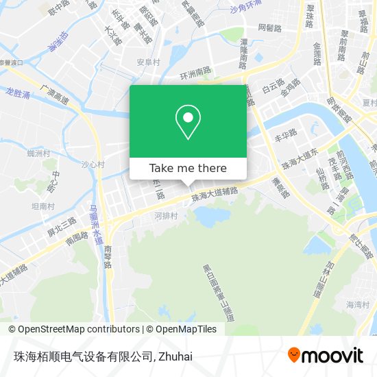 珠海栢顺电气设备有限公司 map