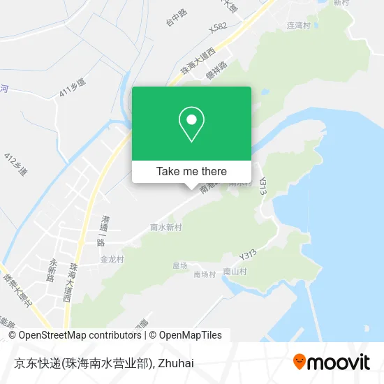 京东快递(珠海南水营业部) map