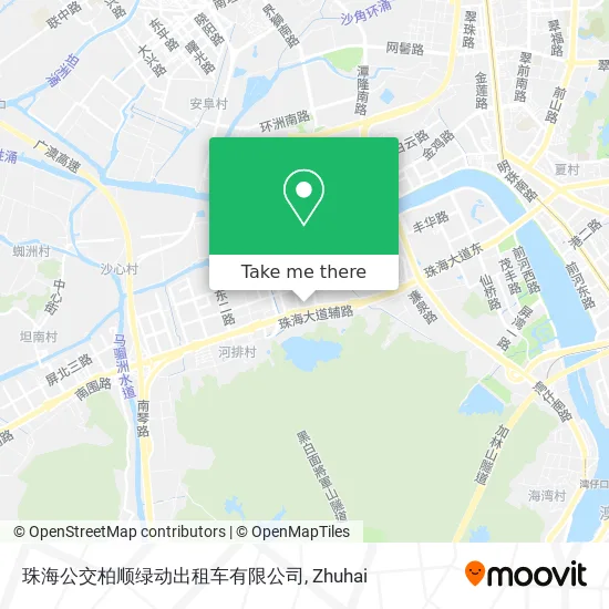 珠海公交柏顺绿动出租车有限公司 map