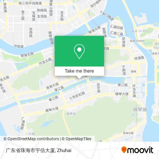 广东省珠海市宇信大厦 map