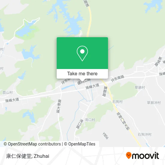 康仁保健堂 map