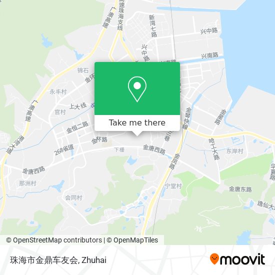 珠海市金鼎车友会 map