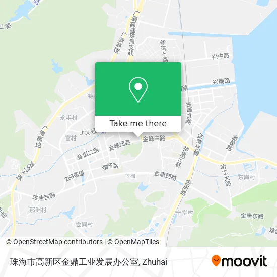 珠海市高新区金鼎工业发展办公室 map
