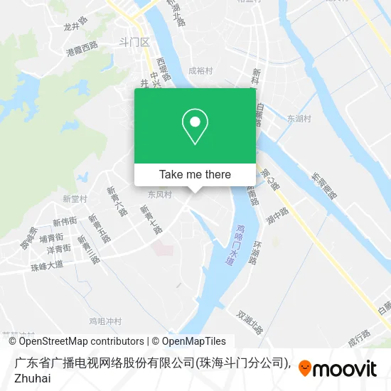 广东省广播电视网络股份有限公司(珠海斗门分公司) map