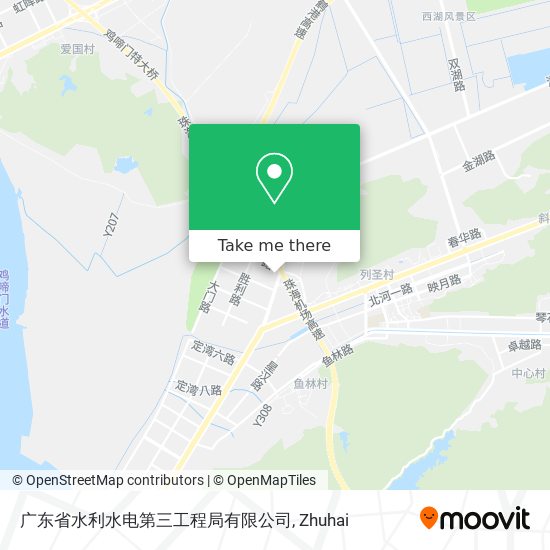 广东省水利水电第三工程局有限公司 map
