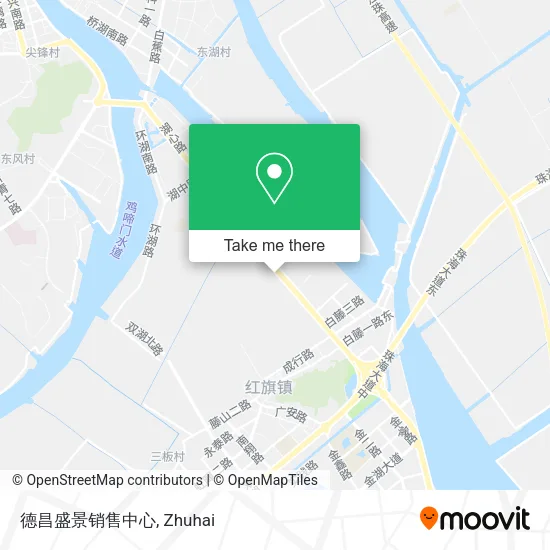德昌盛景销售中心 map