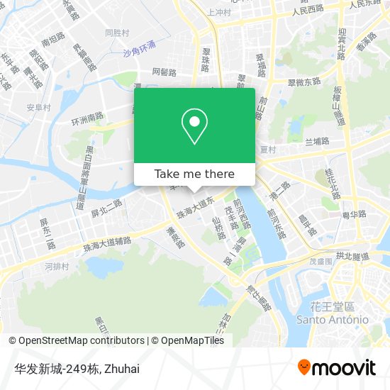 华发新城-249栋 map