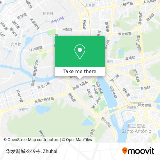 华发新城-249栋 map