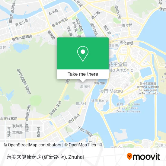 康美来健康药房(矿新路店) map