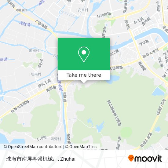 珠海市南屏粤强机械厂 map