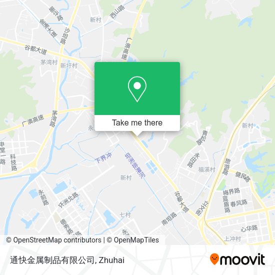 通快金属制品有限公司 map