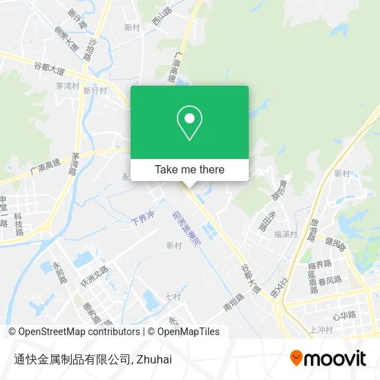 通快金属制品有限公司 map