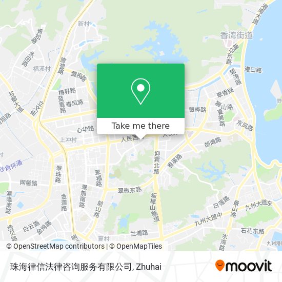 珠海律信法律咨询服务有限公司 map