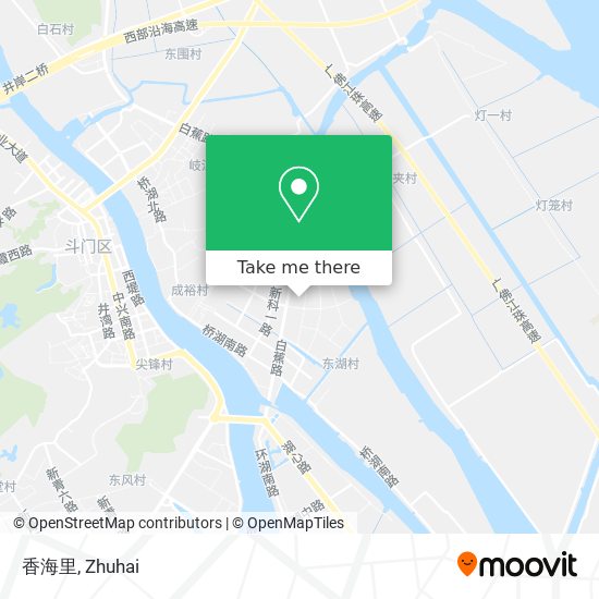 香海里 map
