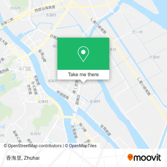 香海里 map