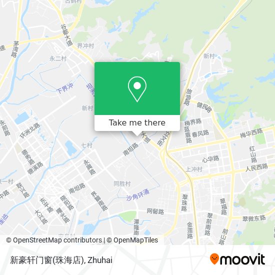 新豪轩门窗(珠海店) map