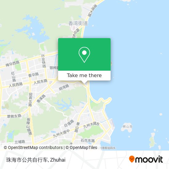 珠海市公共自行车 map