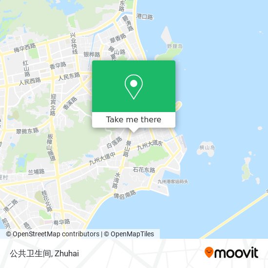 公共卫生间 map